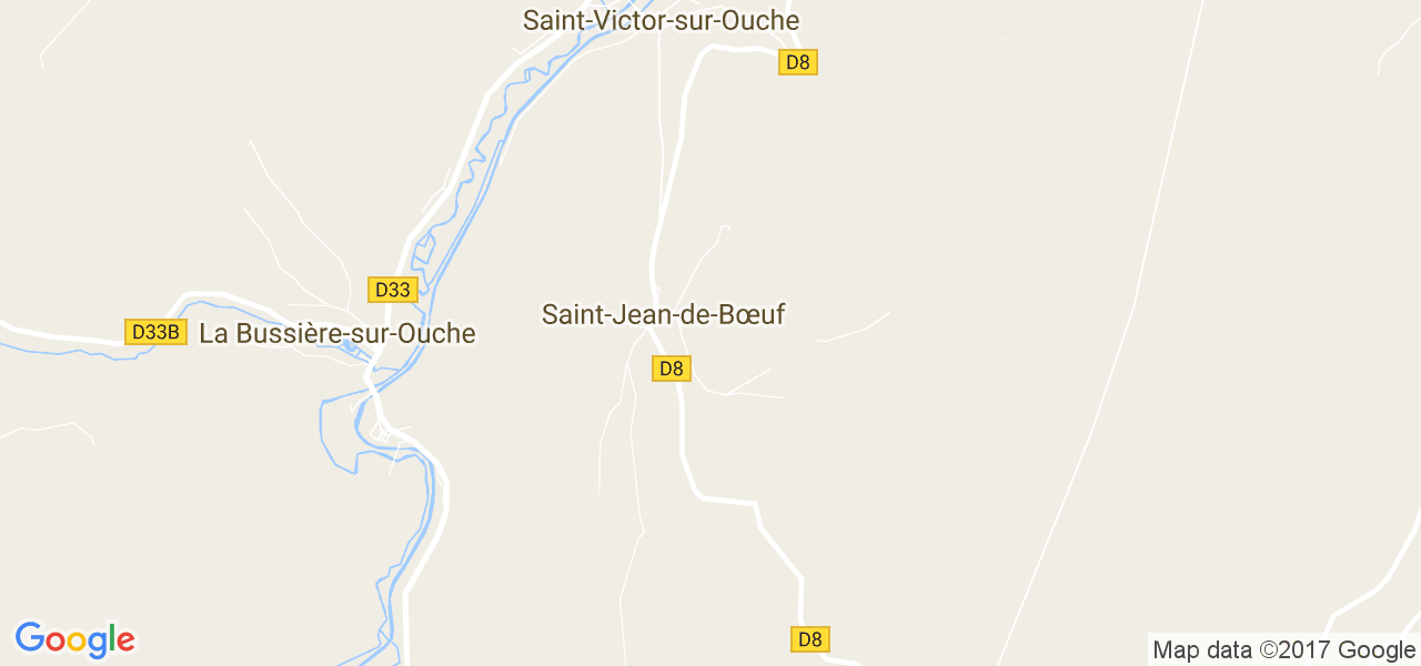 map de la ville de 